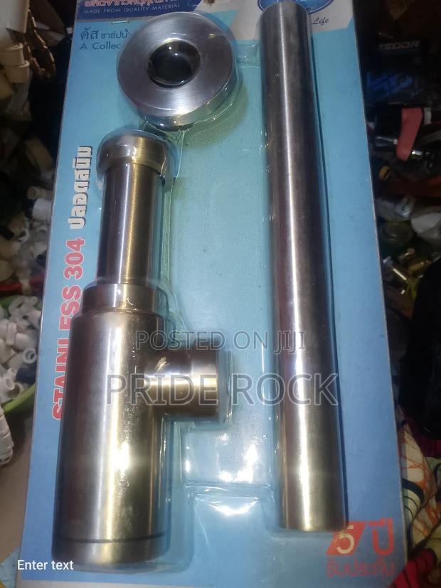 Stainless Steel Bottle Trap, Basin Metal Waste, Sink Waste