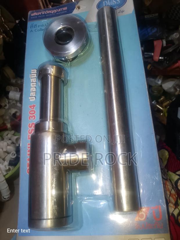 Stainless Steel Bottle Trap, Basin Metal Waste, Sink Waste photo 2
