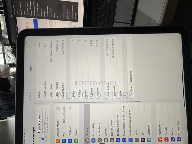 Apple iPad (2022) 64 GB Silver photo 3