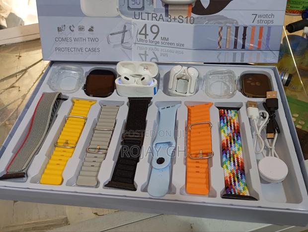 Rock-002 Smartwatch Combo for Couples, 2 Smart Watches, 2 Airpods photo 9