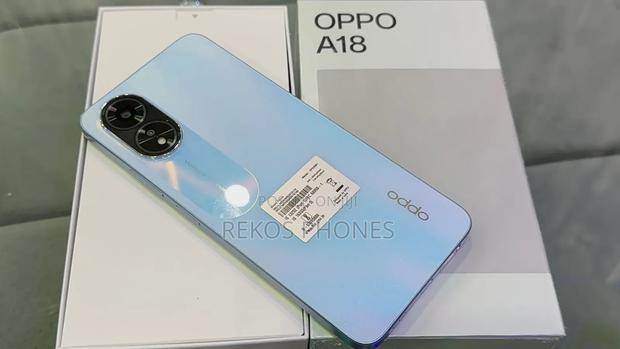New Oppo A18 128 GB Blue