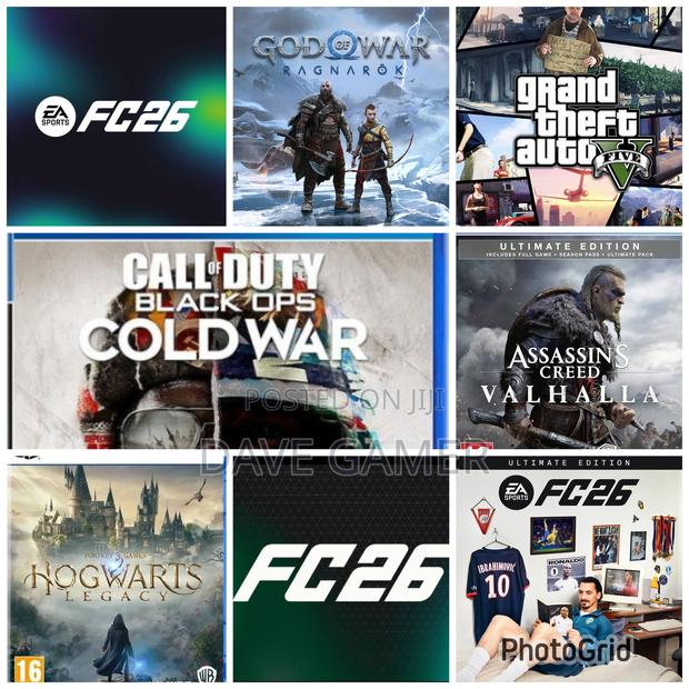 5 Ps4 Offline Games (Package)