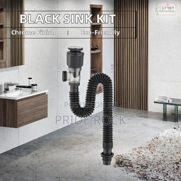 Pop Up Waste With Trap, Basin Trap, Waste Drain photo 3