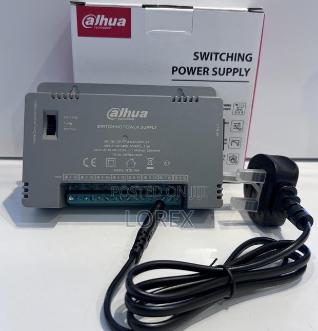 Dahua 8ch Power Supply Switch 10a Pfm344d-8ch photo 2