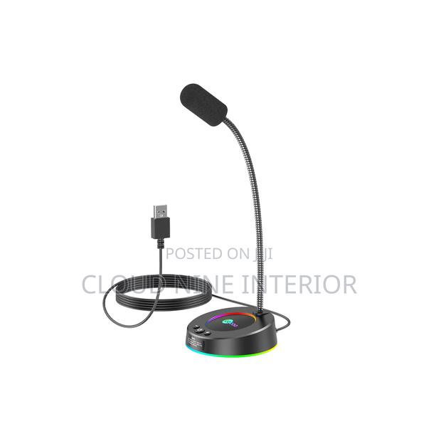 Usb Microphone RGB Color Computer Laptop Microphone Lecoo Mc01s photo 2