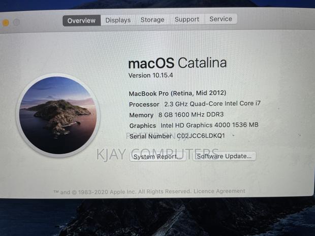 Laptop Apple MacBook Pro 2012 8GB Intel Core I7 SSD 256GB photo 5