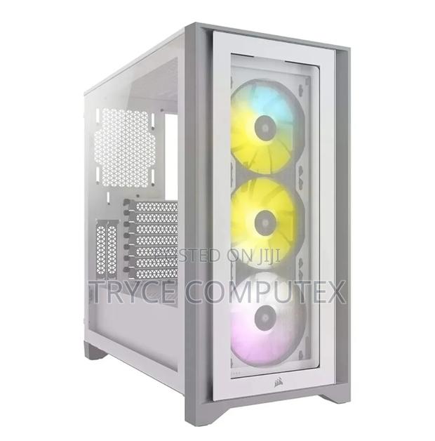 Corsair Icue 4000x RGB Tempered Glass Mid-Tower Atx Pc Case · Photo 2