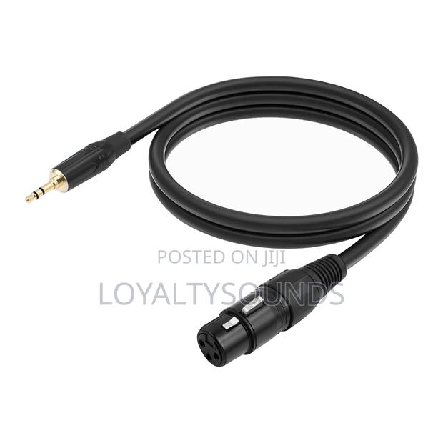 5 Meters Female Xlr To Small Pin Jack Cable · Photo 4