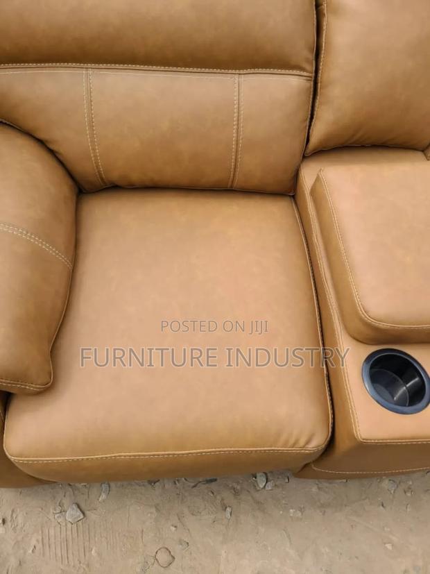 Modern Leather Sofa Set. photo 5