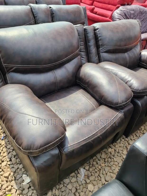 Luxury Leather Sofa Set