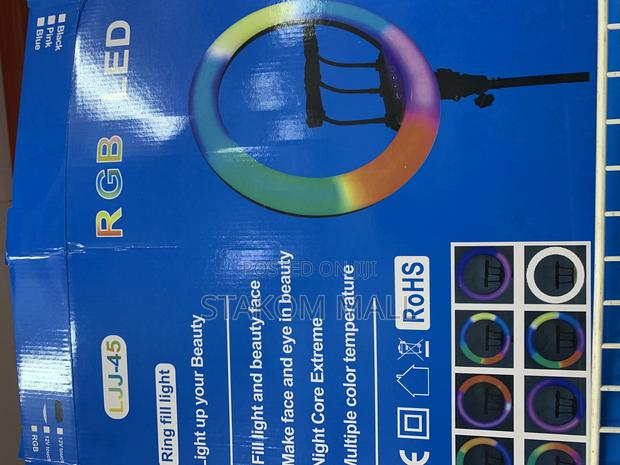 Ring Light LJJ-45, RGB With Tripod · Photo 4