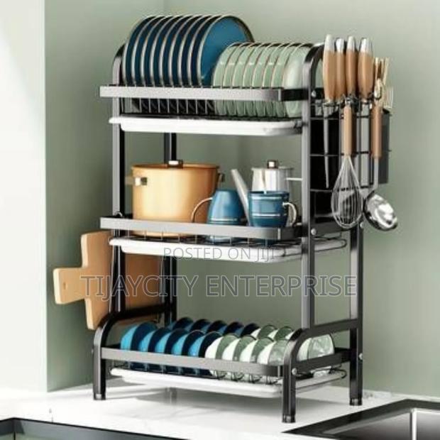 3 Layer Dish Rack · Photo 3