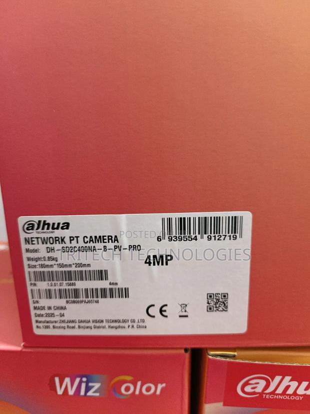 Dahua 4mp Wiz Color Mini Pt Camera Sd2c400na-B-Pv-Pro · Photo 4