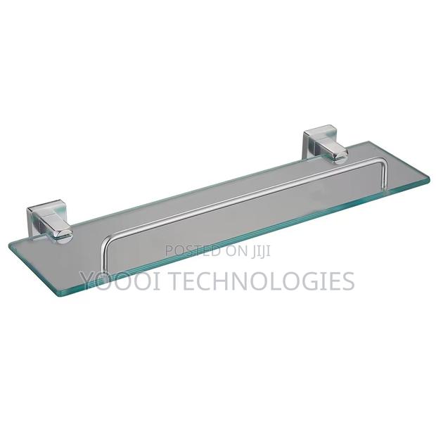 Chrome Towel Rack Bathroom Accessories Set photo 4