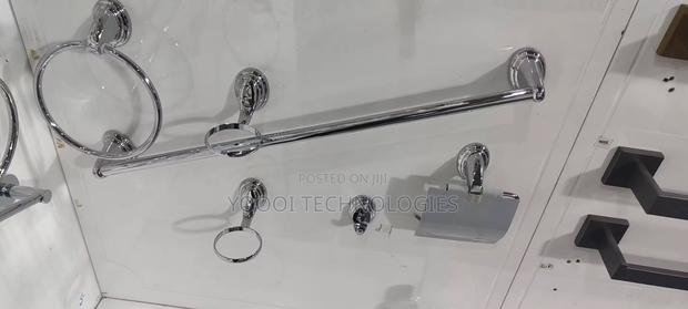 6pcs Towel Rack,Soap Dish Bathroom Accessories Set photo 2