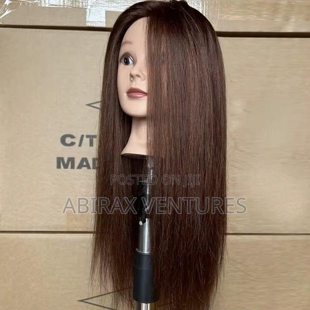 Mannequin Training Head With Blend Hair photo 2