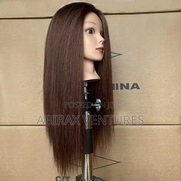Mannequin Training Head With Blend Hair photo 3