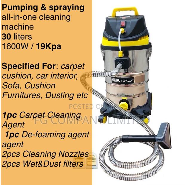 Industrial Carpet Sofa Spray Vacuum Cleaner 1600w