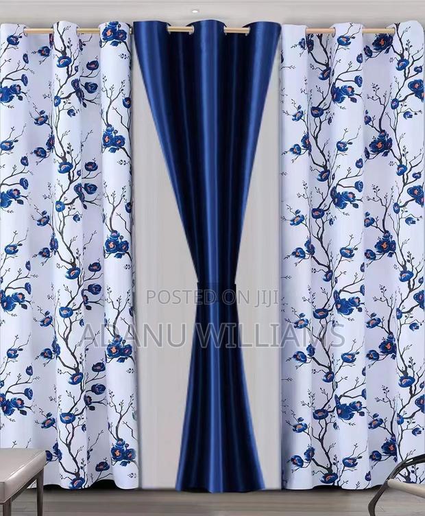 Top Notch 3pcs Set of Curtains (Available in Different Colors) · Photo 2