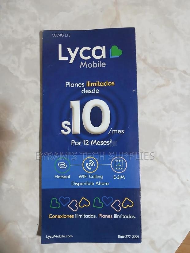 Activated Lycamobile Usa E-Sim