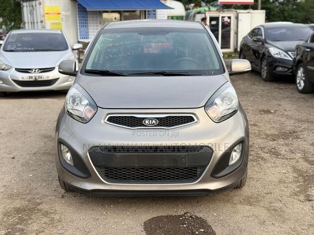 Kia Morning 2014 Matt Black photo 3