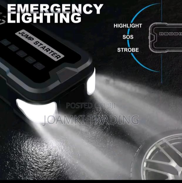 Car Jump Starter With Tyre Inflator, 4000a Peak Current, 24,000mah photo 7