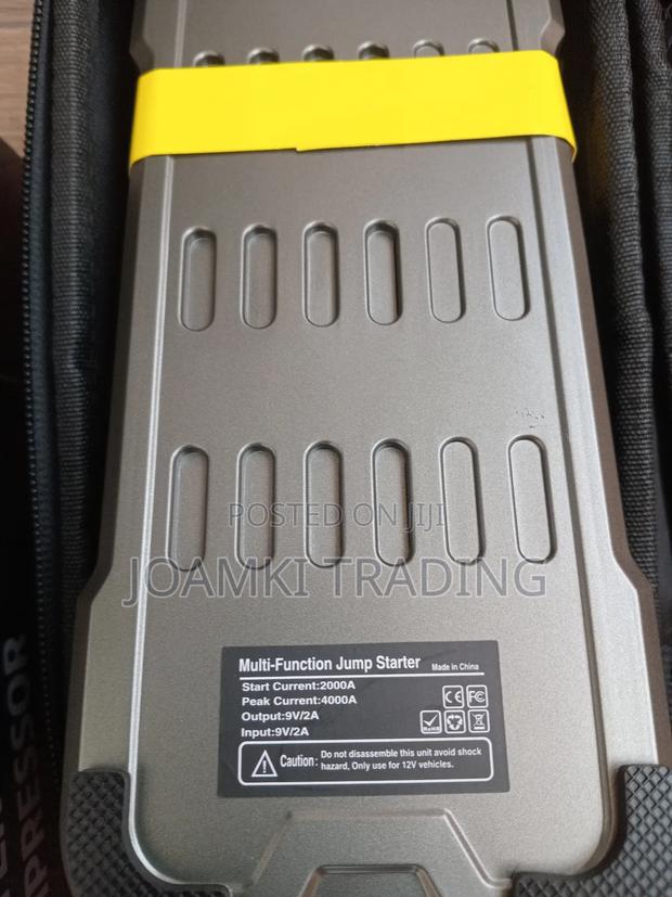Car Jump Starter With Tyre Inflator, 4000a Peak Current, 24,000mah photo 12