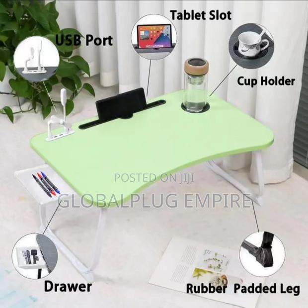 Portable Bed Table With Usb Study Fun Anywhere photo 5