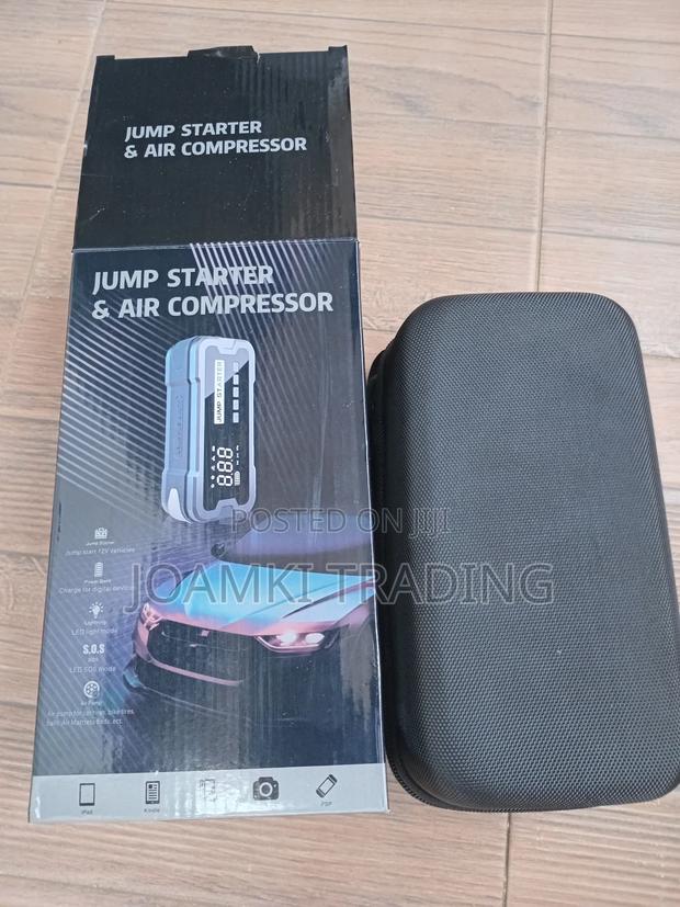 Car Jump Starter With Tyre Inflator, 4000a Peak Current, 24,000mah photo 15
