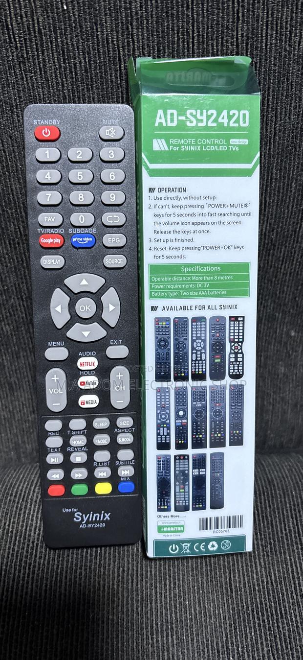 Universal Syinix Remote Control · Photo 2