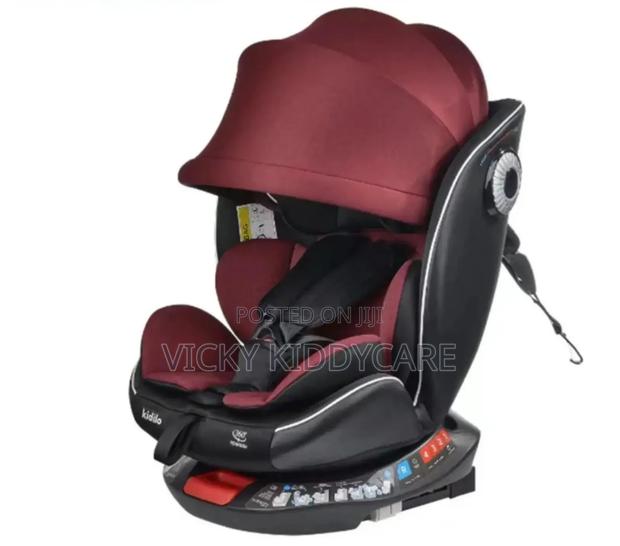 Kidilo 360 Degree Rotation Baby Car Seat With Cover photo 2