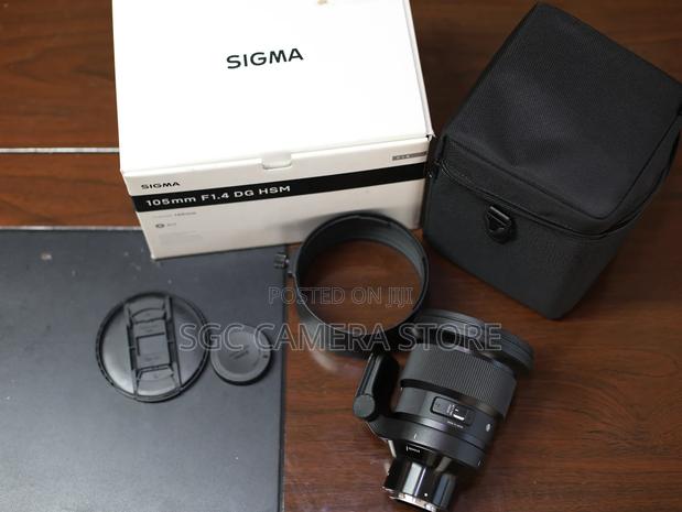 Sigma 105mm F1.4 Art Lens //Sony Fe // 6months Warranty Included photo 2