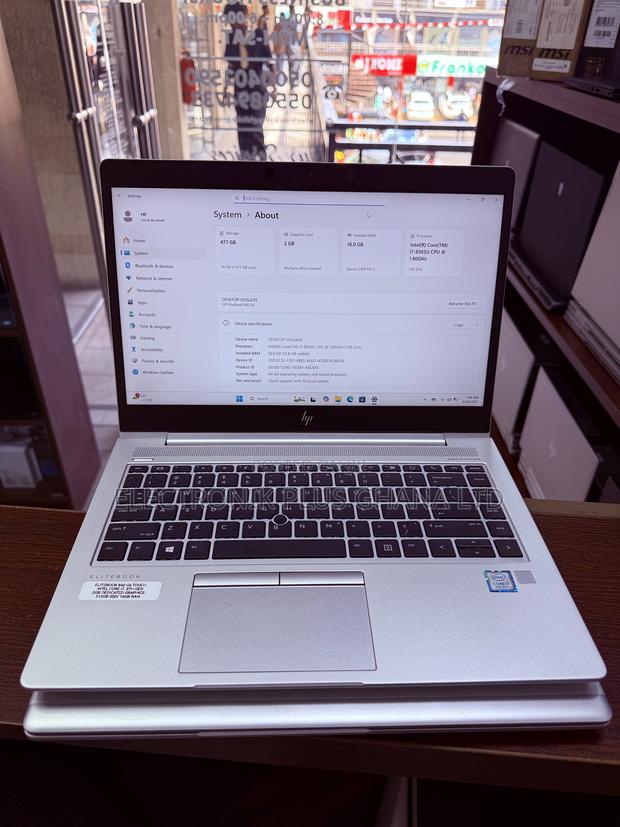 Laptop HP EliteBook 840 G6 16GB Intel Core i7 SSD 512GB photo 2