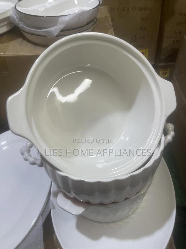 Beautiful Big Ceramic Mix Fufu Blows / Plates / Tea Pot photo 18
