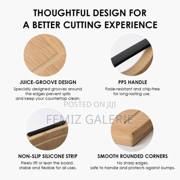Oraimo Purechop Durable Bamboo Structure Cutting Boards photo 4