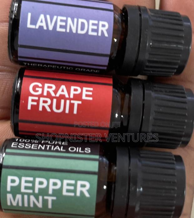 3pcs Essential Oil Peppermint, Grapefruit and Lavender Oil