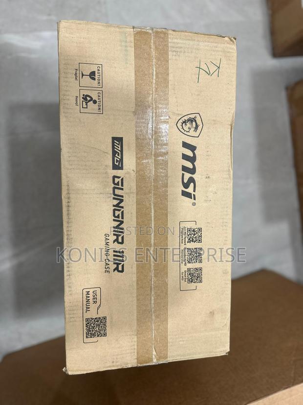 Msi MPG Gungnir 111r Mid Tower Gaming Pc Case - Black, Tempered Glass photo 3
