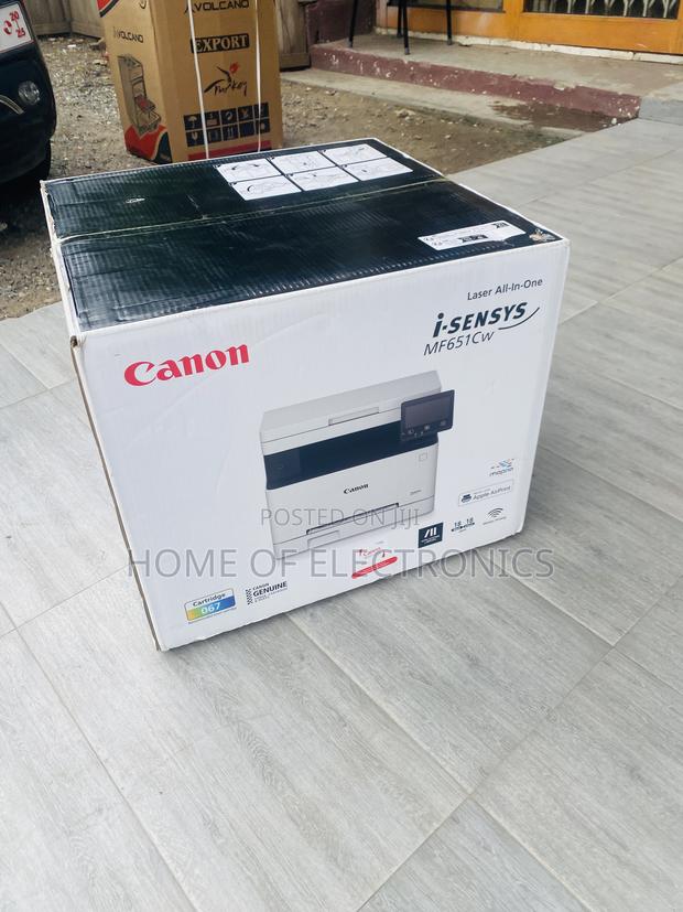 Many In Shop Canon Mf651cw Color All In One Laserjet Printer