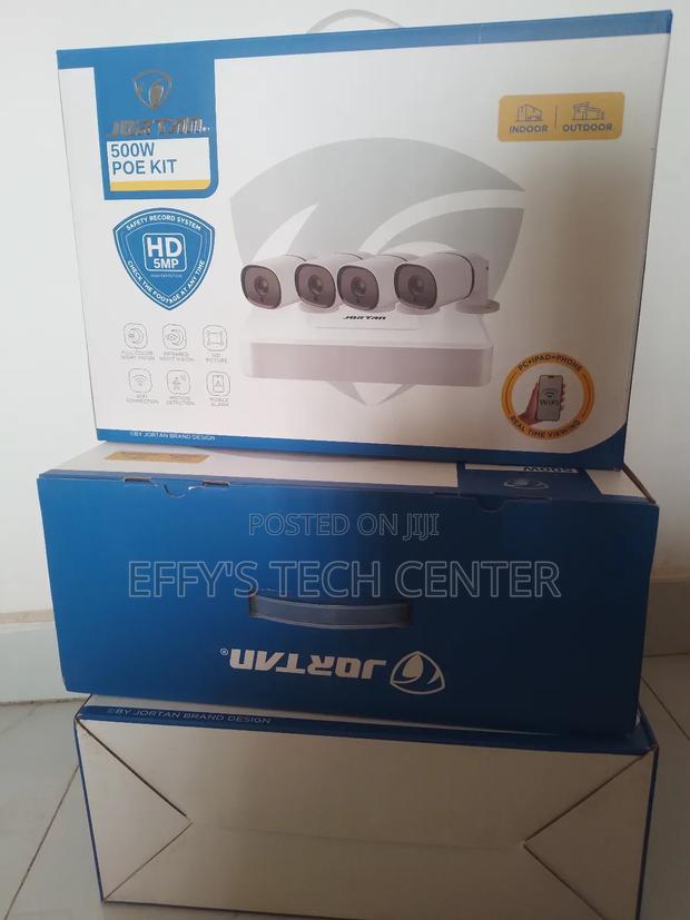 4 Channel 5mp Ip Camera Kit ( High Definition ) · Photo 3