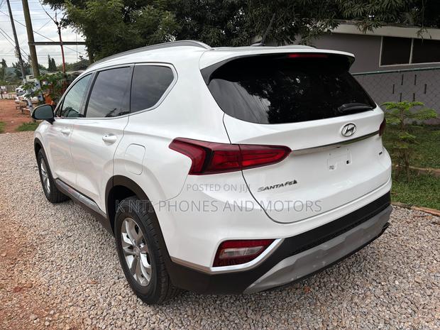 Hyundai Santa Fe Limited 2.4 AWD 2020 White photo 4