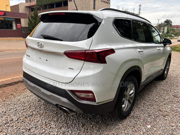 Hyundai Santa Fe Limited 2.4 AWD 2020 White photo 5