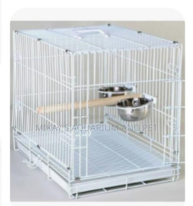 Large Metal Poodle Bird Cage · Photo 2