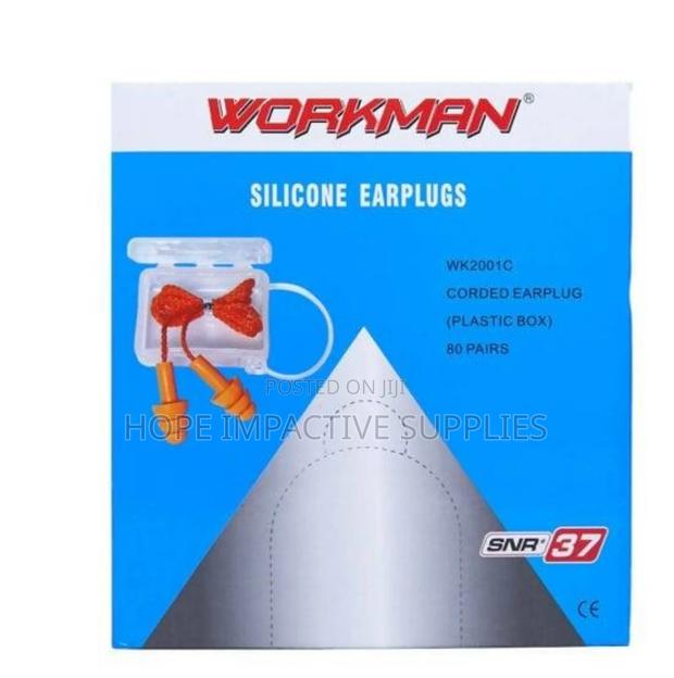 Workman Silicone Earplugs(Snr=37) - 80 Pairs Pack. · Photo 4