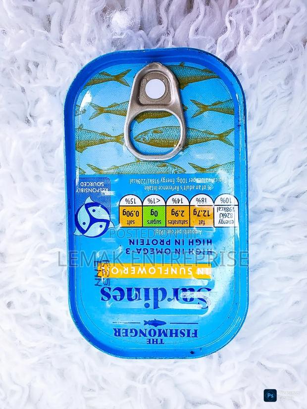 The Fishmonger Sardines in Sunflower Oil ( 12 G) photo 2
