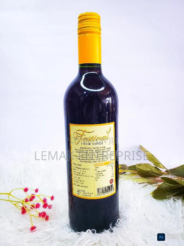 Festival From Cuvee Non Alcoholic Wine Drink 750ml photo 2