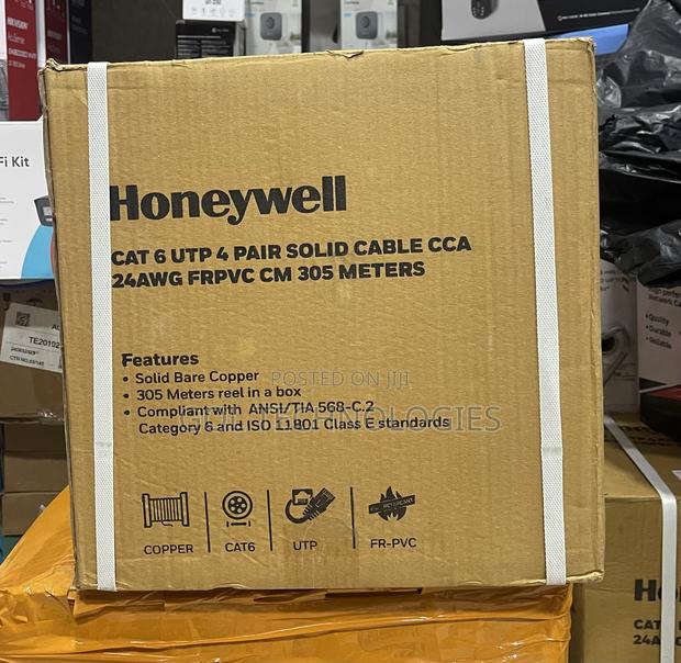 Cat6 Utp Outdoor Cable 305m 4 Pair Solid Cable Cca 24awg Honeywell · Photo 4