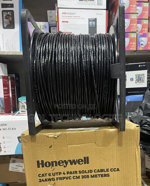 Cat6 Utp Outdoor Cable 305m 4 Pair Solid Cable Cca 24awg Honeywell · Photo 3