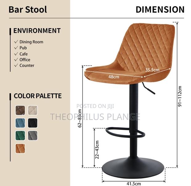Adjustable Bar Stool , Party / Dining Chairs · Photo 4