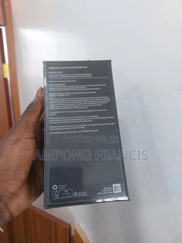 New Samsung Galaxy Note 20 Ultra 256 GB Black · Photo 4