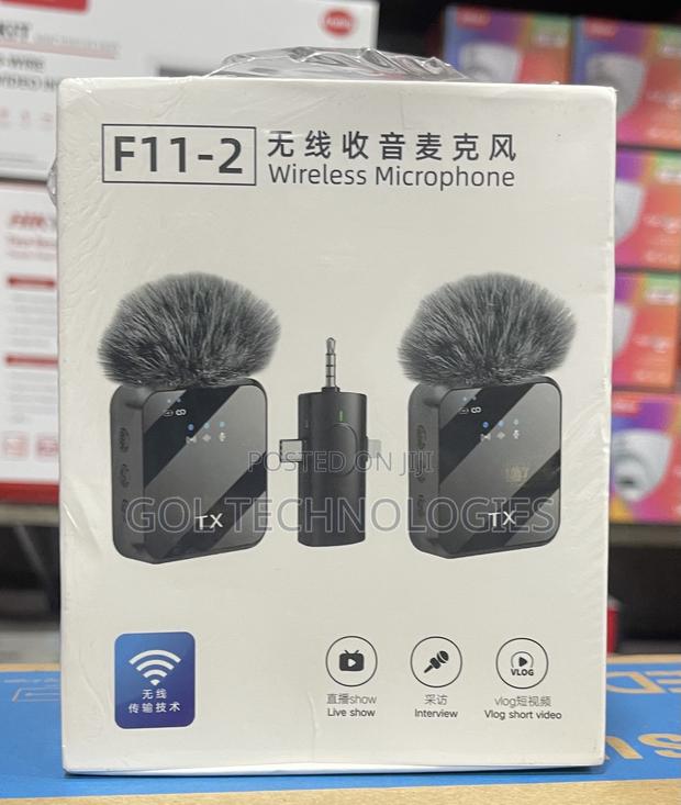 F11-2 Wireless Microphone for Live Shoe, Interview Vlog Short Video · Photo 3